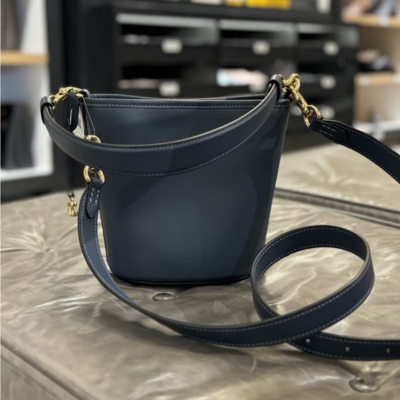 Coach Handbags - NWT！COACH DAKOTA BUCKET BAG 16（COACH CJ827）BRASS/DENIM